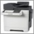 Left Facing Lexmark CX510de MFP