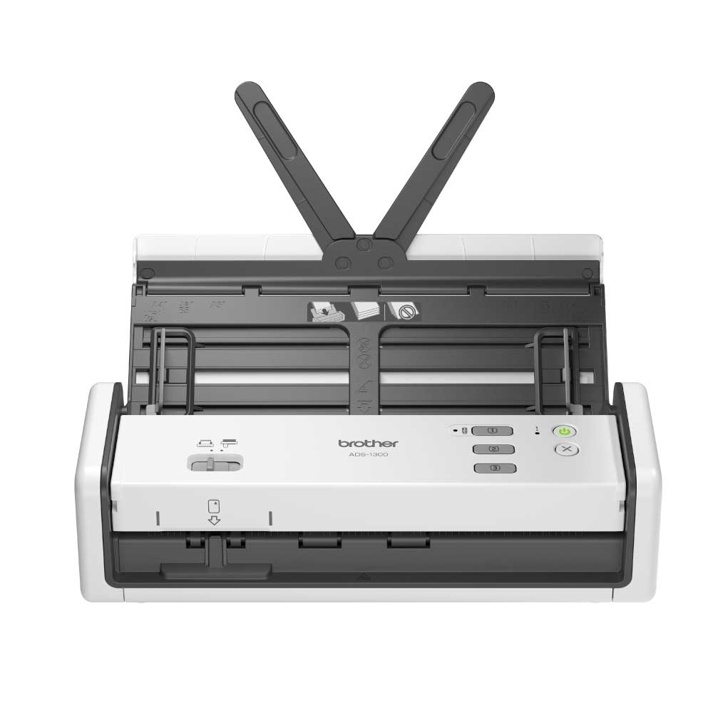 An image of Brother ADS-1300 Compact Portable Document Scanner ADS1300ZU1