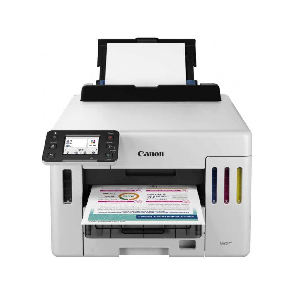 An image of Canon MAXIFY GX5550 A4 Colour Inkjet Printer