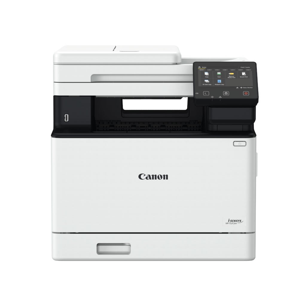 An image of Canon i-SENSYS MF752Cdw A4 Colour Multifunction Laser Printer 