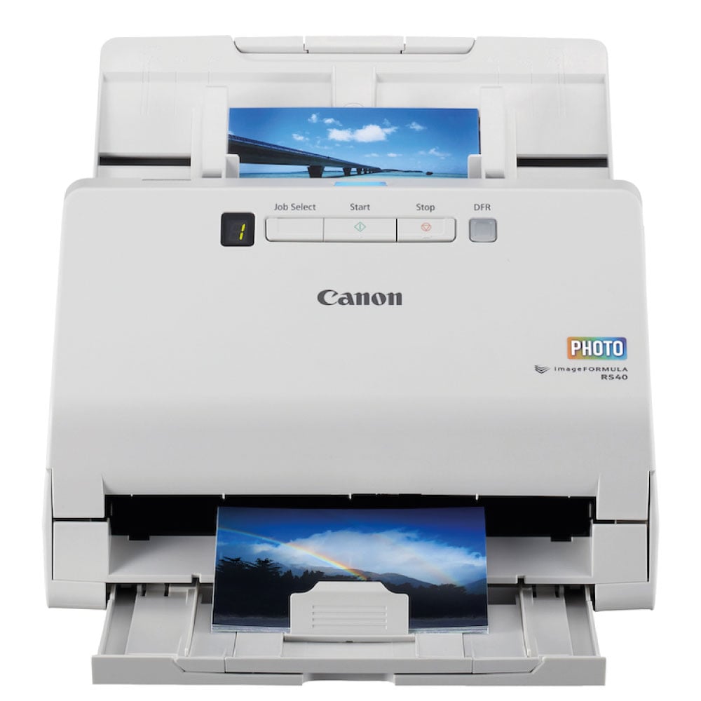 An image of Canon imageFormula RS40 Photo Document Scanner 