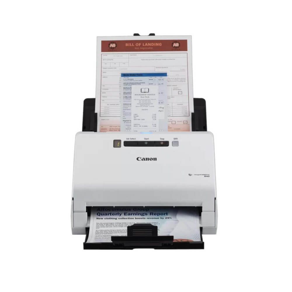 An image of Canon imageFORMULA R40 A4 Document Scanner 