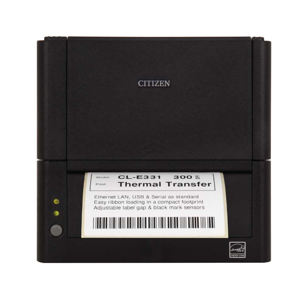 An image of Citizen CL-E331 Direct Thermal Label Printer (Network) CLE331XEBXXX