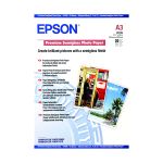 Epson A3 Premium Semi-Gloss Photo Paper (20 Pack) C13S041334