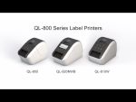 Brother QL-820NWB Thermal Label Printer QL820NWBZU1 | Printer Base