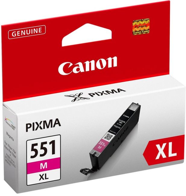 Canon Cli 551m Xl High Yield Magenta Ink Cartridge 6445b001 Printer Base 