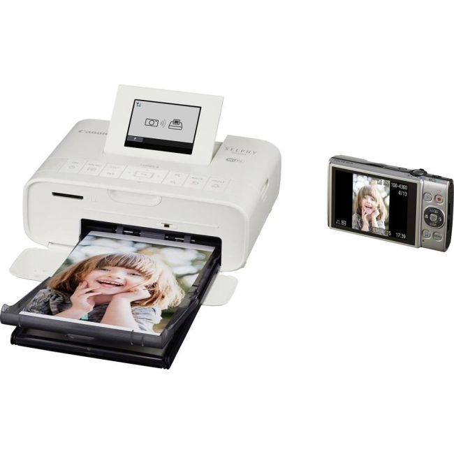 Canon Selphy CP1200 White Wireless Color Photo Printer