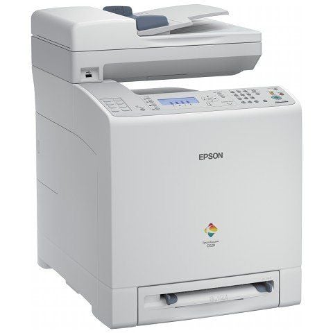 Epson AcuLaser CX29DNF A4 Colour Laser MFP C11CB74021BW | Printer Base