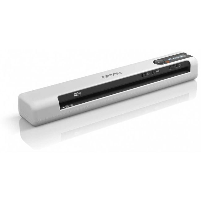 Epson WorkForce DS-80W A4 Colour Mobile Scanner B11B253402 | Printer Base