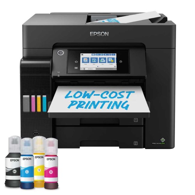 Epson Ecotank Et 5850 A4 Colour Multifunction Inkjet Printer C11cj29401ca Printer Base 7363