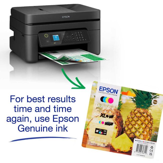 Epson Workforce Wf 2930dwf A4 Colour Multifunction Inkjet Printer Printer Base 0716