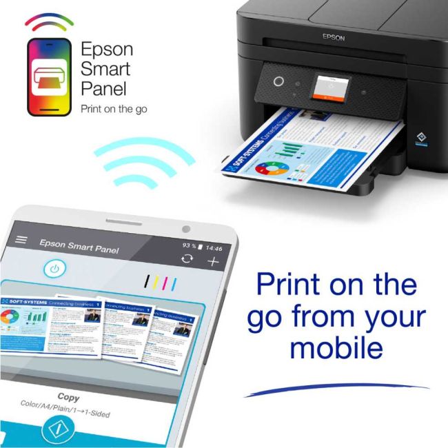 Epson Workforce Wf 2960dwf A4 Colour Multifunction Inkjet Printer Printer Base 2050
