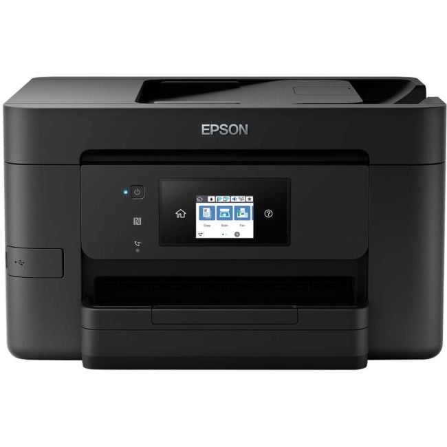 Epson Workforce Pro Wf 3820dwf A4 Colour Multifunction Inkjet Printer C11cj07401 Printer Base 2624