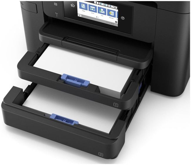 Epson Workforce Pro Wf 4740dtwf A4 Colour Multifunction Inkjet Printer C11cf75401 Printer Base 3190