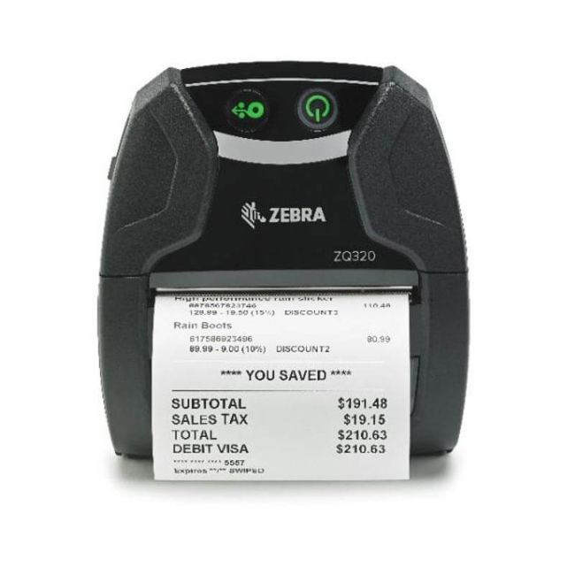 Zebra Zq320 Direct Thermal Label Printer Zq32 A0e02te 00 Printer Base 4804