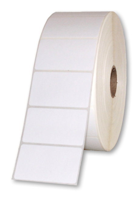 Zebra 3011159 Polypro 3000t Gloss Polypropylene Label 51x25mm 2 Rolls Printer Base 0735