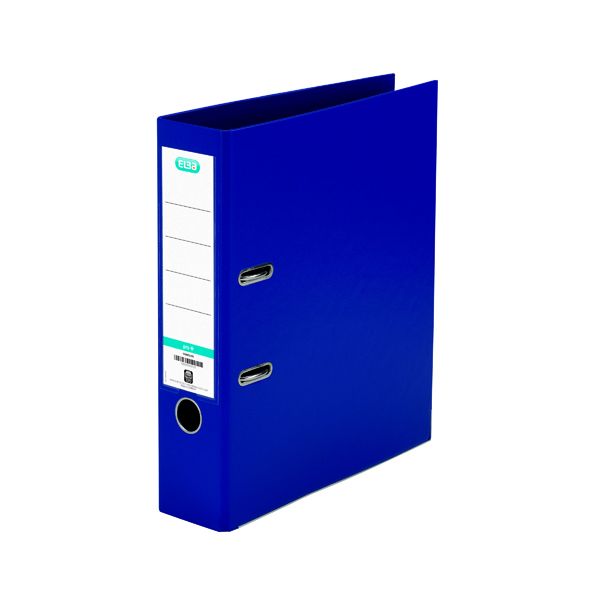 Elba 70mm Lever Arch File Plastic A4 Blue 100025926 | Printer Base