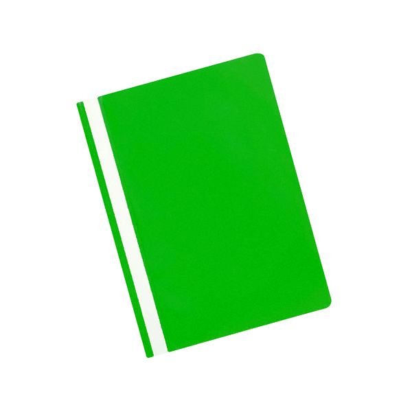 Q-Connect Project Folder A4 Green (25 Pack) KF01456 | Printer Base