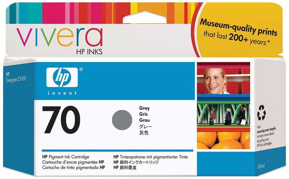 HP C9450A No.70 Grey Ink Cartridge | Printer Base