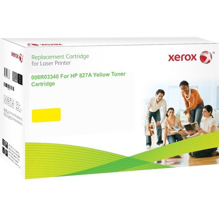 Xerox Replacement for HP 827A (CF302A) Yellow Toner Cartridge (32,000  Pages*) Printer Base