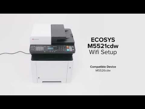 Kyocera ECOSYS M5526cdw A4 Colour Multifunction Laser Printer ...