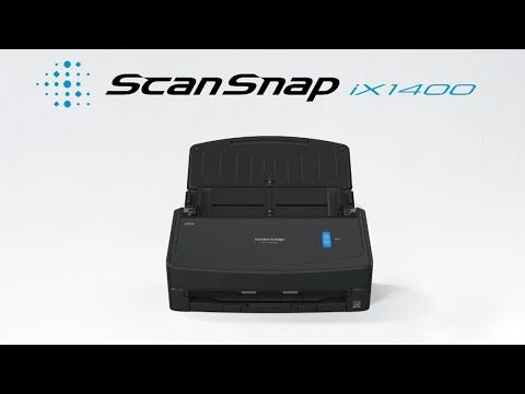 Fujitsu ScanSnap Ix1400 A4 Document Scanner PA03820-B001 | Printer