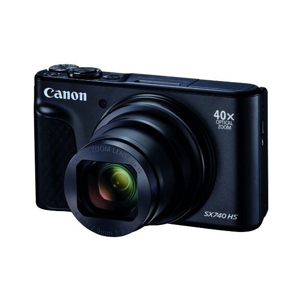 Canon Powershot SX740 Black HS Camera 2955C011 | Printer Base