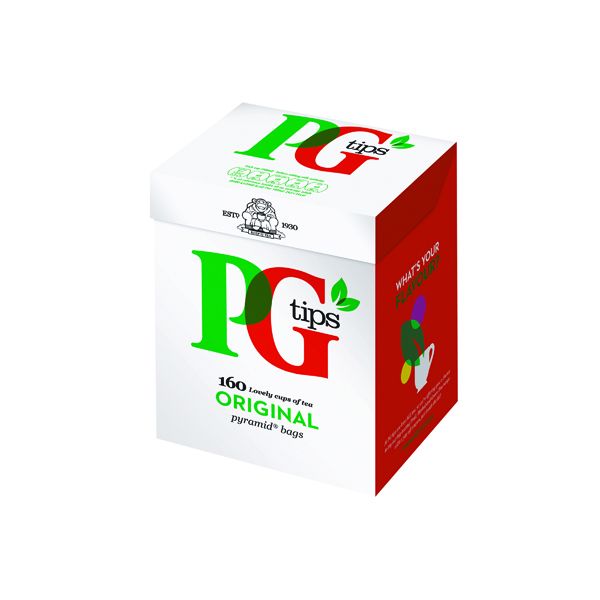 PG Tips Pyramid Tea Bags 160 Pack 67657242 Printer Base