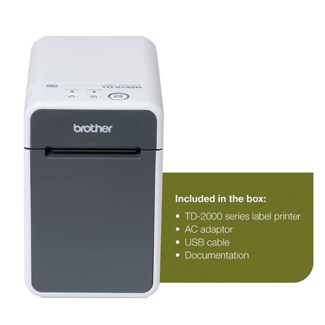 Brother TD2120N Thermal Label Printer TD2120NZU1 Printer Base