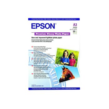 Epson C13S042153 Premium Glossy Photo Paper 100x150mm (40 Sheets)