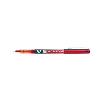 Pilot V5 Hi-Tecpoint Ultra Rollerball Pen Extra Fine Blue (12 Pack) BXV503