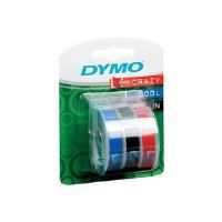 Aymo labels compatible Dymo Omega, 9mm x 3m brown