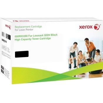 6 x High Capacity Black Toner Cartridge Compatible with Lexmark 502H 50F2H00