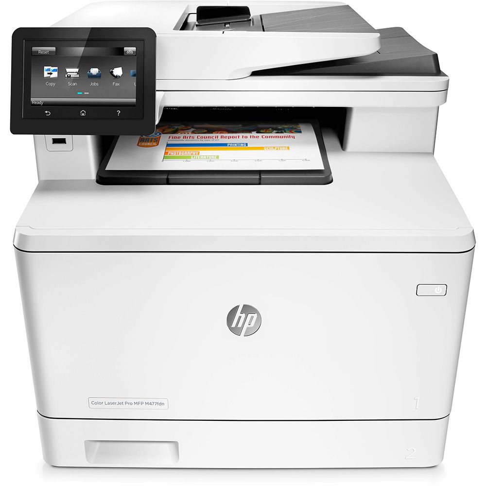 HP Printer MFP m477fdn (see factory description!)