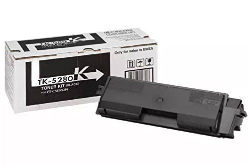 Kyocera TK-5280K Black Toner Cartridge (13,000 Pages*) 1T02TW0NL0 ...