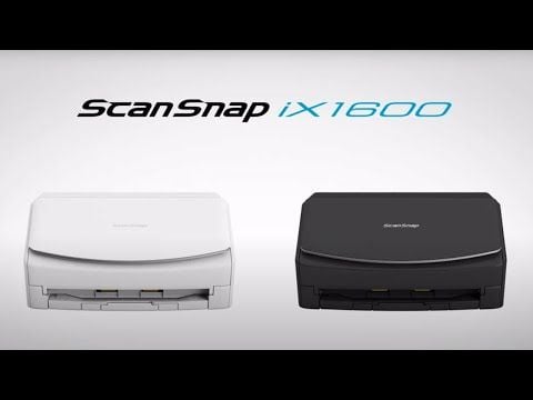 Fujitsu ScanSnap Ix1600 A4 Document Scanner PA03770-B401 | Printer Base