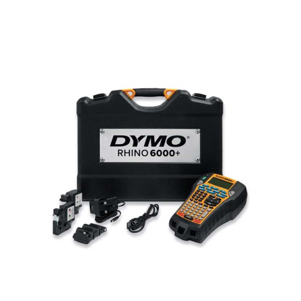 An image of DYMO Rhino 6000 Plus Industrial Labelling Printer + Kit Case 2122967