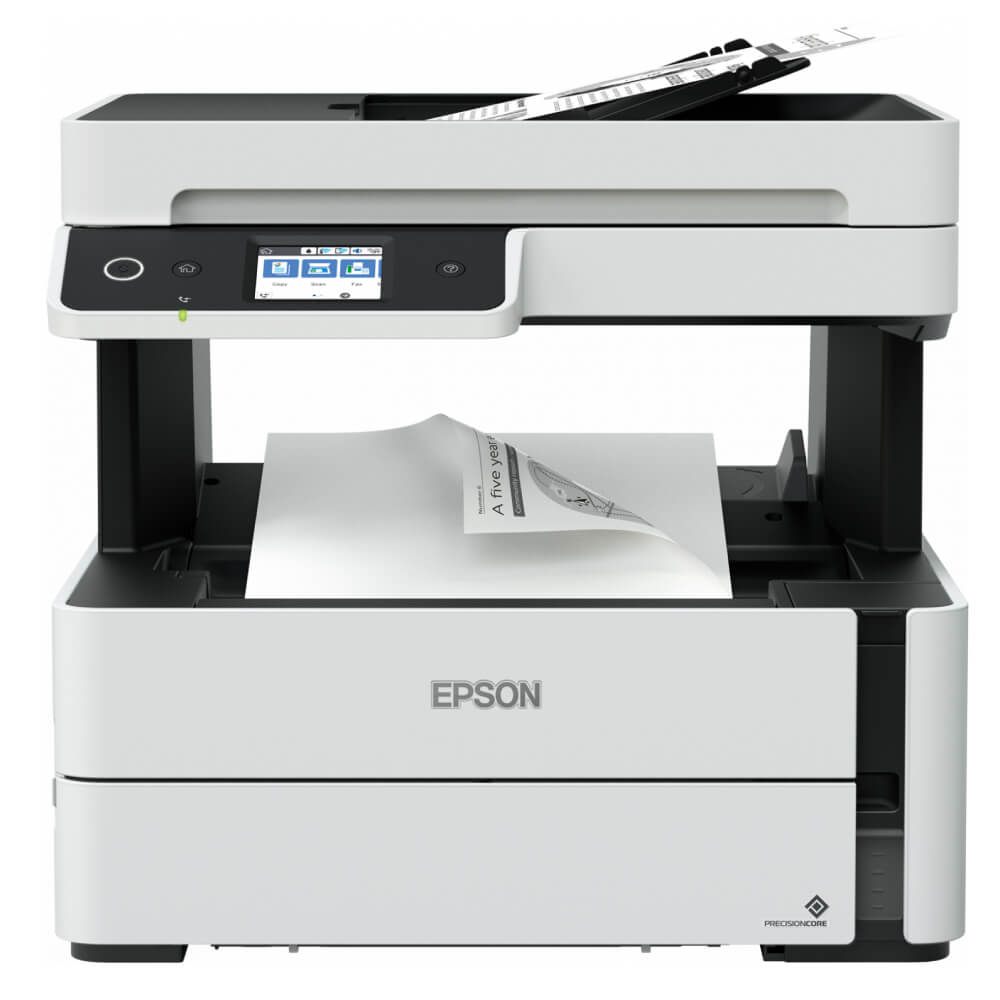 An image of Epson EcoTank ET-M3180 A4 Mono Multifunction Inkjet Printer 