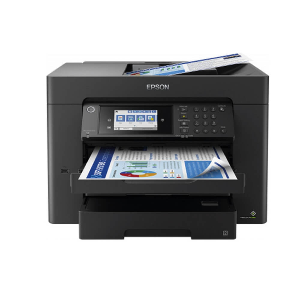 An image of Epson WorkForce WF-7840DTWF A3+ Colour Multifunction Inkjet Printer 