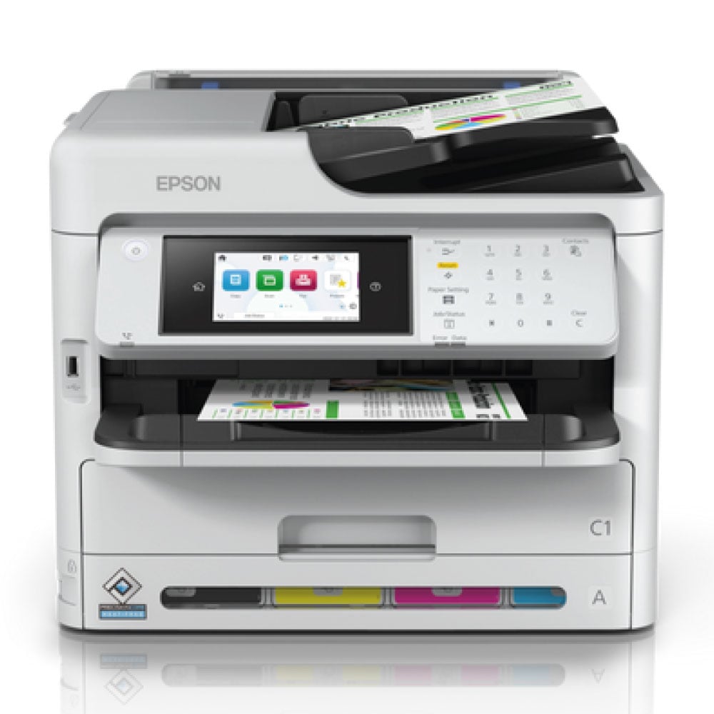 An image of Epson WorkForce Pro WF-C5890DWF A4 Colour Multifunction Inkjet Printer