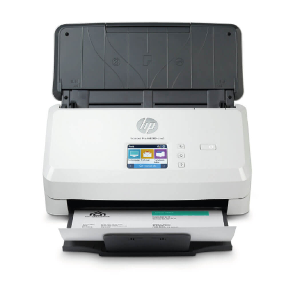 An image of HP ScanJet Pro N4000 SNW1 A4 Sheet-fed Scanner 