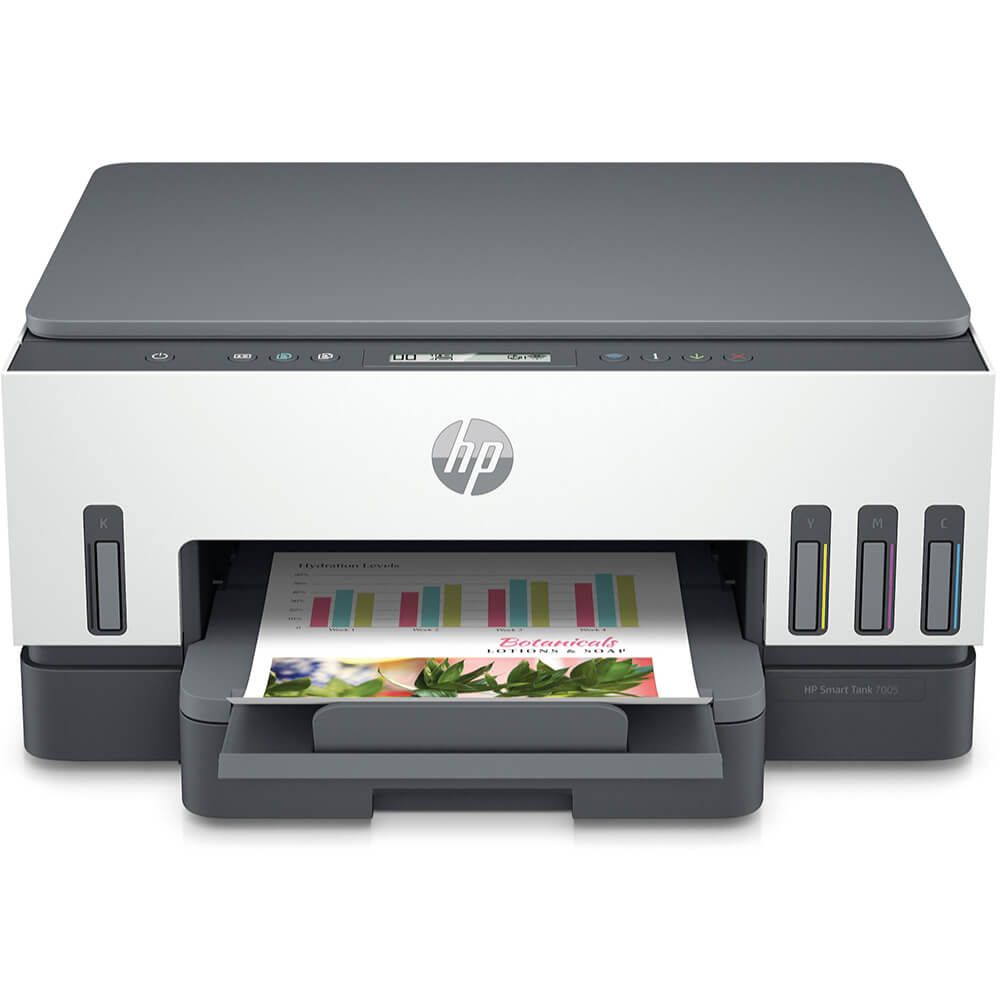 An image of HP Smart Tank 7005 A4 Colour Multifunction Inkjet Printer 