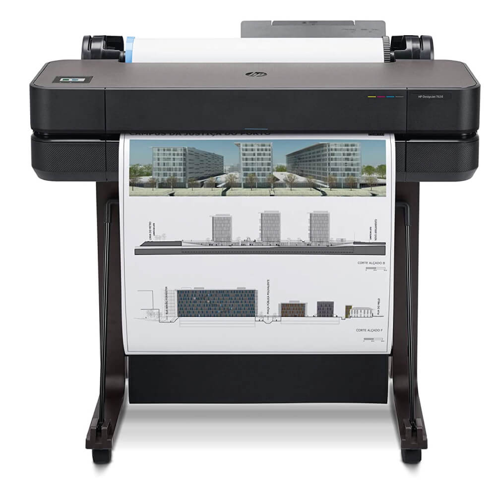 An image of HP DesignJet T630 A0 / 36" Colour Large Format Inkjet Printer 