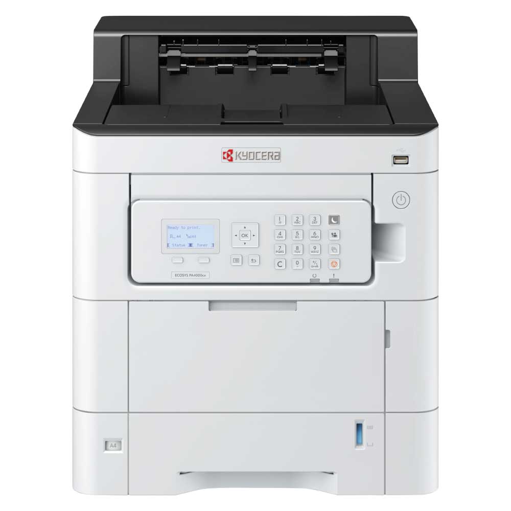 An image of Kyocera ECOSYS PA4000CX A4 Colour Laser Printer 