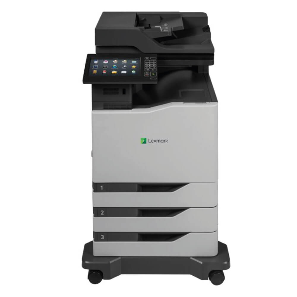 An image of Lexmark CX825dtfe A4 Colour Multifunction Laser Printer