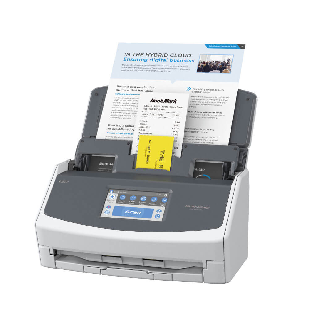 An image of Fujitsu ScanSnap Ix1600 A4 Document Scanner 