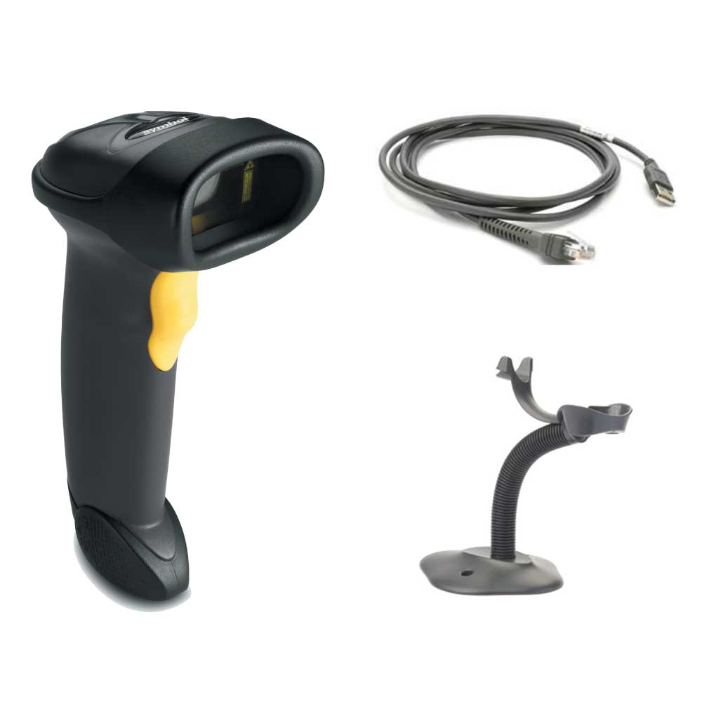 An image of Zebra LS2208 1D Handheld Corded Scanner LS2208-SR20007R-UR